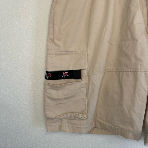 Men’s Tan Cargo Shorts – Size 6XL - Picture 4 of 7